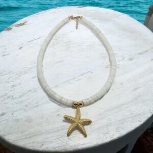 starfish necklace beach jewelry gift for her